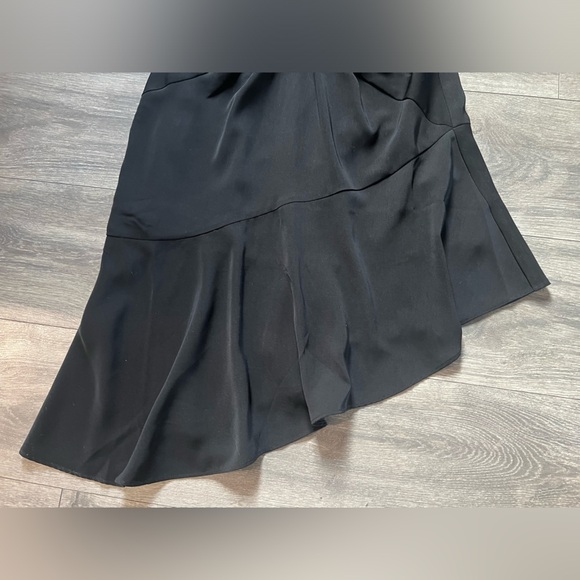 KEEPSAKE the Label No Love Black Knotted Midi Dress in Black Size M - Picture 9 of 16